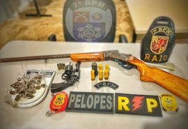 Ação conjunta apreende adolescentes acusados de homicídio em Santana do Ipanema