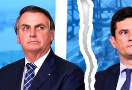 Pesquisa aponta Sérgio Moro como principal adversário de Bolsonaro em 2022