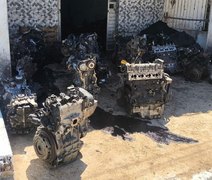 PM participa de operação e desarticula ponto de desmanche e comércio ilegal de veículos no Agreste