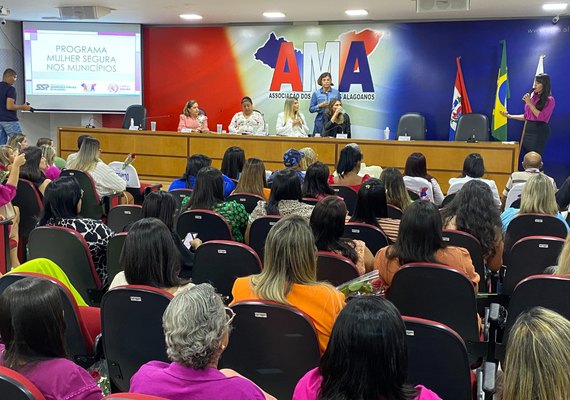 Segurança Pública vai ampliar ações preventivas para combater crimes contra mulher em parceria com a AMA