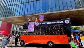 Manifestações em 12 cidades pressionam Câmara pela votação do PL da Misoginia