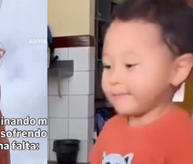 “Aqui mesmo não”: reação inusitada de filho em primeiro dia de creche viraliza
