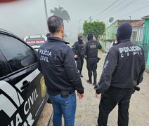 Polícia Civil de Alagoas faz operação contra o tráfico em Santana de Ipanema