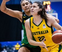 Basquete feminino é superado pela Austrália na estreia no Pré-Mundial