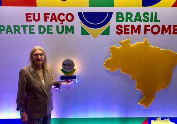 Alagoas recebe Prêmio Brasil Sem Fome