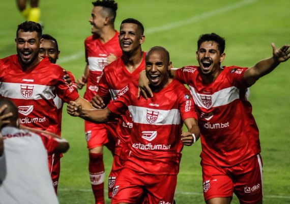 CRB vence o Confiança por 3 a 2 e vira vice-líder da Série B