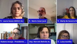 Conferência debate planejamento conjunto para a volta às aulas em AL