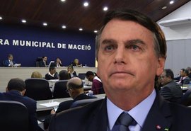 Com 16 votos a favor, Câmara de Maceió aprova título de cidadão honorário para  Jair Bolsonaro