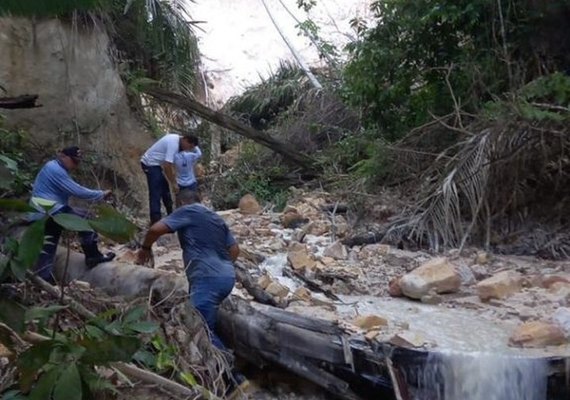 Prefeitura de Rio Largo é autuada em mais de R$ 500 mil por lançar esgoto em área de nascentes