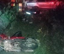 Motociclista que trafegava na contramão morre após colisão no Sertão de AL