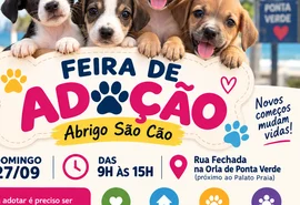 Abrigo São Cão realiza feira de adoção neste domingo na Ponta Verde