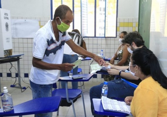 Clima de tranquilidade marca o primeiro turno em Maceió