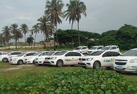 Taxistas fazem manifestação contra fiscalizações da Arsal na Grande Maceió