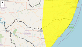Inmet estende alerta de chuvas intensas para 59 municípios de AL; confira a lista