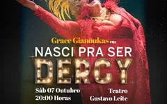 Grace Gianoukas reverencia Dercy Gonçalves em espetáculo que chega a Maceió no dia 7