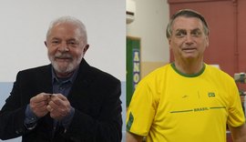 Lula participa de caminhada em Maceió nesta quinta; Bolsonaro vai a Recife