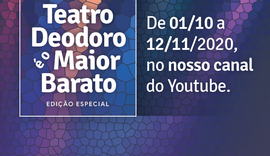 Teatro Deodoro é o Maior Barato Edição Especial estreia nesta quinta (01)