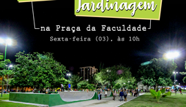 Praça da Faculdade ganhará mais de 200 mudas no Bairro Verde