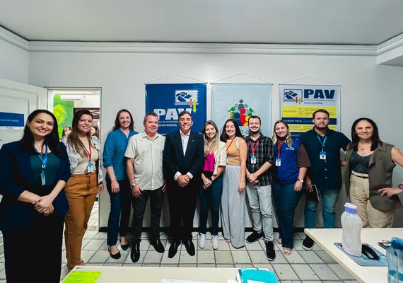 Seprev inaugura Ponto de Atendimento Virtual da Receita Federal na Casa de Direitos de Arapiraca