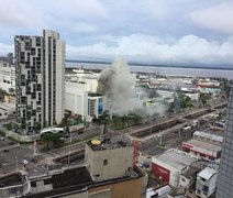 Vídeo: Princípio de Incêndio atinge shopping no centro de Belém