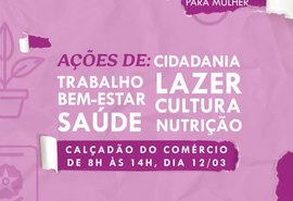 Mês da Mulher: Centro recebe Feira de Serviços nesta quinta