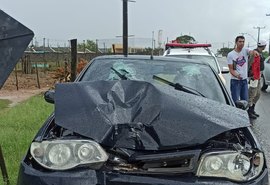 Acidente entre veículos deixa feridos em Arapiraca
