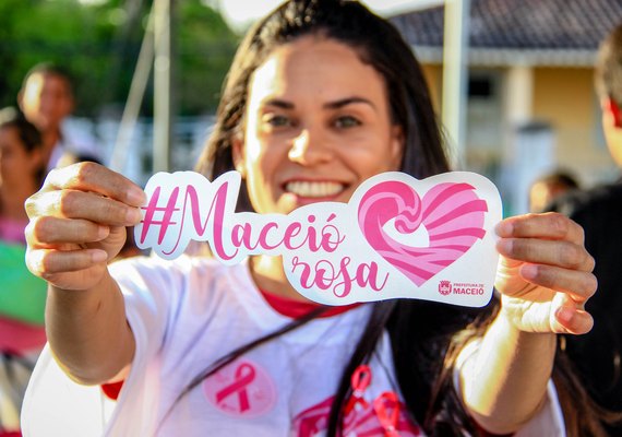 Maceió Rosa contará com atividades durante todo o mês