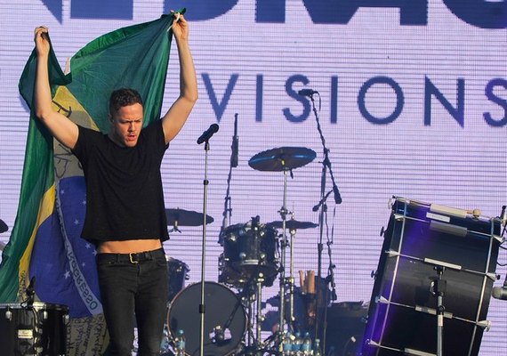 Imagine Dragons ocupa 1º e 2º lugares de venda no Brasil após Lolla