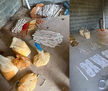 BOPE encontra mais de 109 kg de explosivos em antiga área de empresa