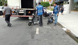 Semsc apreende bicicletas elétricas em aluguel irregular