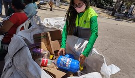 Recicla Maceió recolhe mais de 500 kg de materiais recicláveis no Benedito Bentes