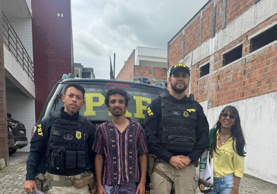 Homem desaparecido é encontrado pela PRF no Sertão de Alagoas