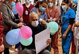 Empresário Hipólito Costa dono da empresa Asa Branca recebe alta hospitalar