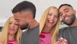 Virginia é criticada por fãs de Vini Jr após vídeo de brincadeira com amigo
