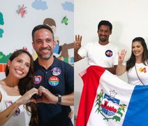 Paulo Dantas e Rodrigo Cunha votam em Alagoas