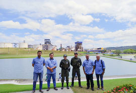 Usina Caeté recebe Batalhão de Polícia Ambiental para reforçar combate aos incêndios criminosos