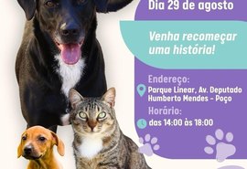 Bairro do Poço recebe feira de adoção de animais neste sábado