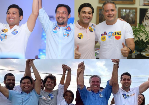 Popular, candidato a federal em AL recebe apoio de Renan, Cunha e Collor