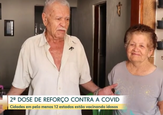 São José da Laje é destaque no Jornal Hoje por estratégia para vacinar idosos
