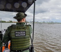 Polícia Militar flagra pesca predatória na Lagoa Manguaba