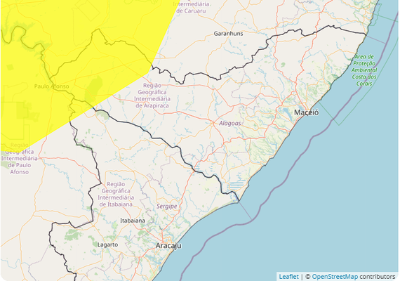 Inmet emite alerta de baixa umidade para municípios de AL; confira a lista