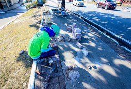 Entorno do Memorial à República recebe obras de recuperação
