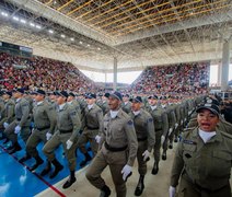 Segurança em Alagoas é reforçada com a formatura de 923 policiais militares