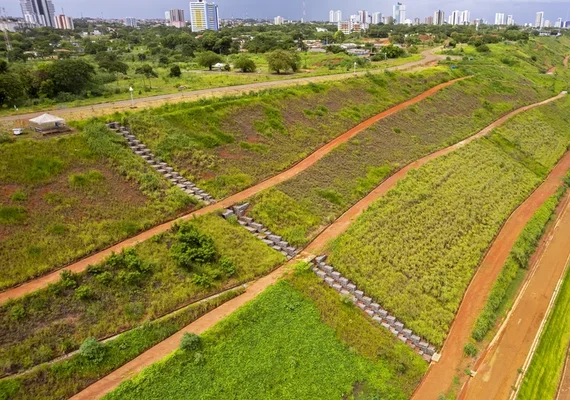 Obras para Estabilização da Encosta do Mutange são concluídas