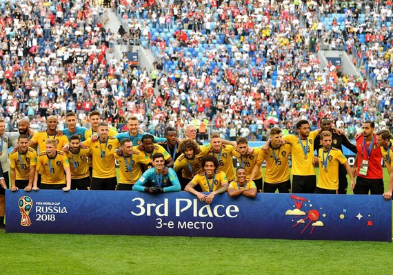 Bélgica vence a Inglaterra e conquista o 3º lugar da Copa do Mundo