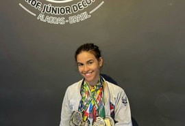 Atleta alagoana de jiu-jitsu lança rifa solidária para participar de campeonato nacional