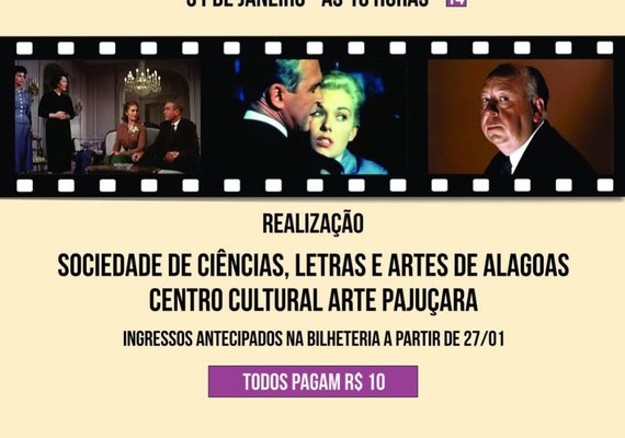 Clube de Cinema realiza sessão-debate neste sábado (31) em Maceió