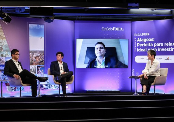 Secretários do Estado apresentam oportunidades de investimentos em Alagoas durante painel da Folha de SP