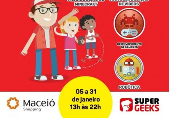 Maceió shopping promove super férias para criançada