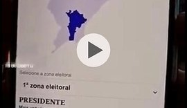 É falso o vídeo que mostra divergência no resultado de Zonas Eleitorais de Maceió